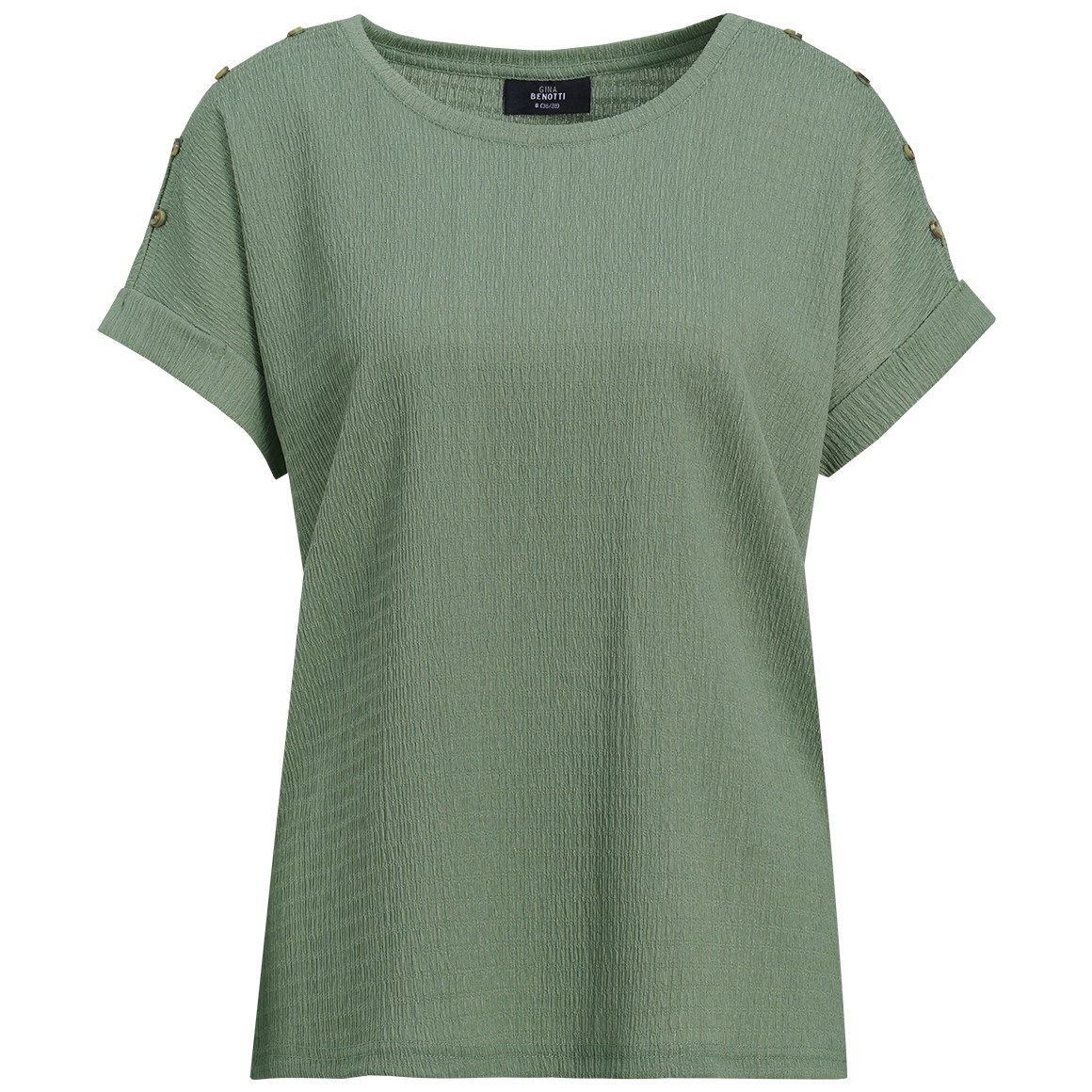 Damen T-Shirt aus strukturiertem Material