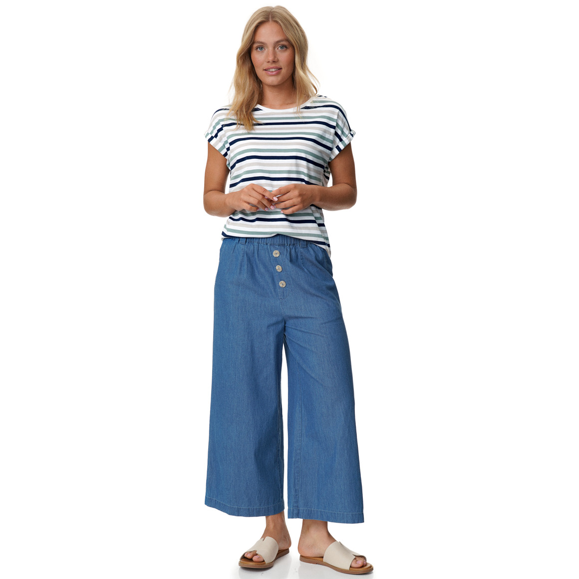 Damen T-Shirt mit Streifen