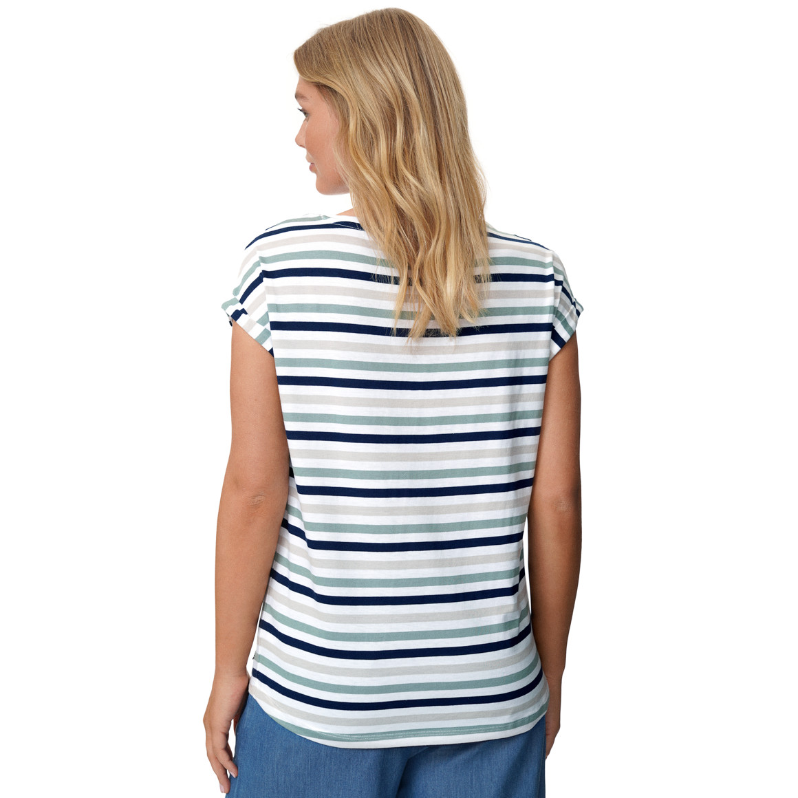 Damen T-Shirt mit Streifen