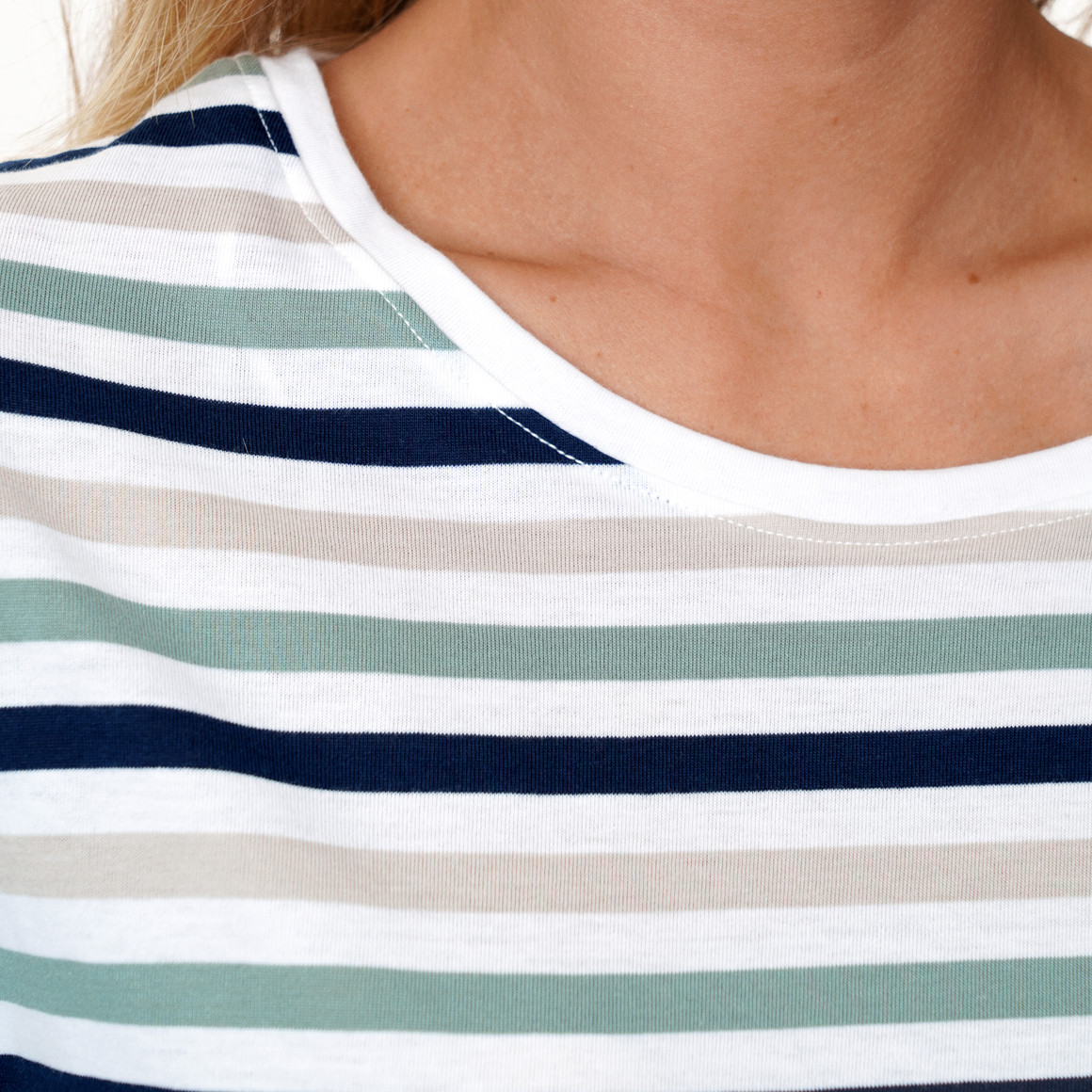 Damen T-Shirt mit Streifen