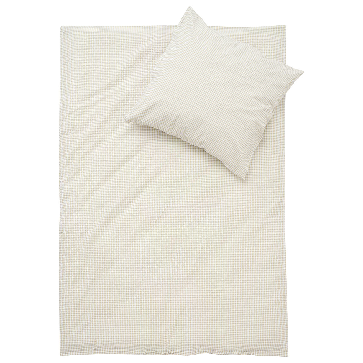 Seersucker Bettwäsche 155 x 220 cm