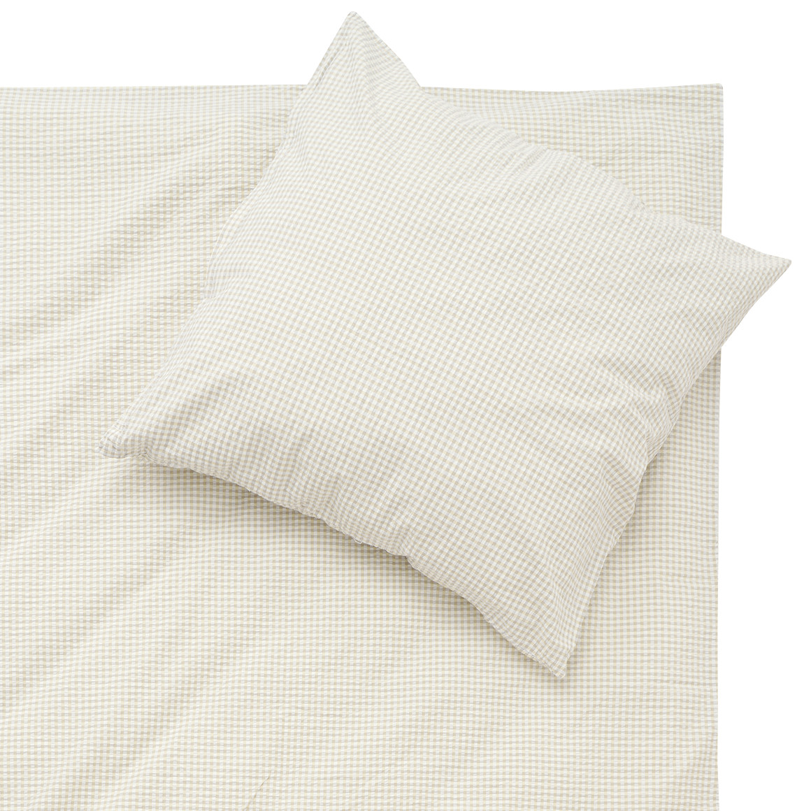 Seersucker Bettwäsche 155 x 220 cm