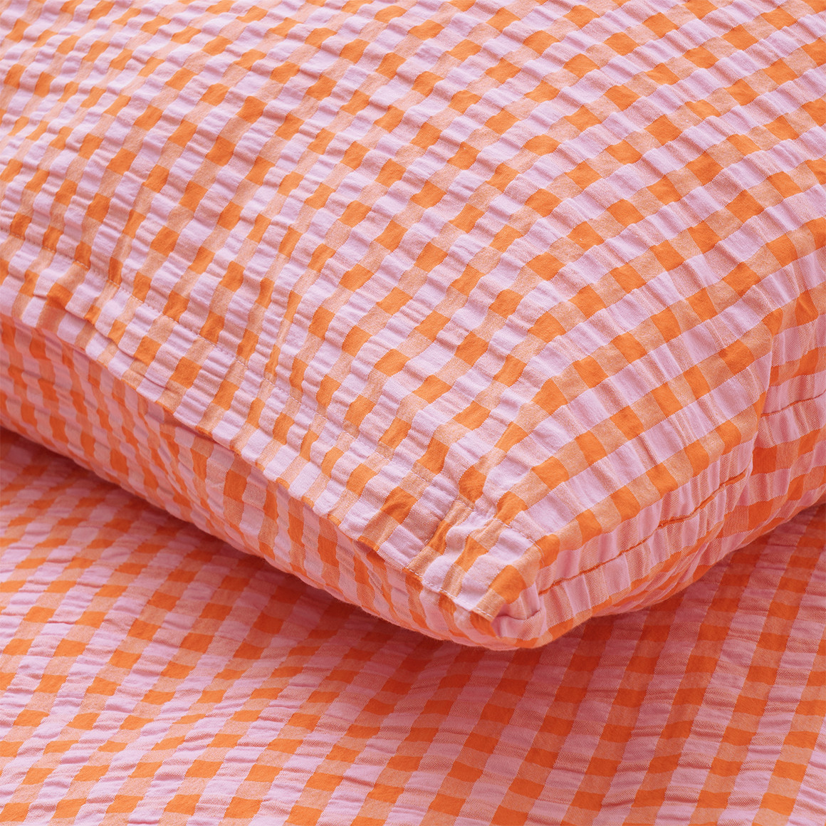 Seersucker Bettwäsche 155 x 220 cm