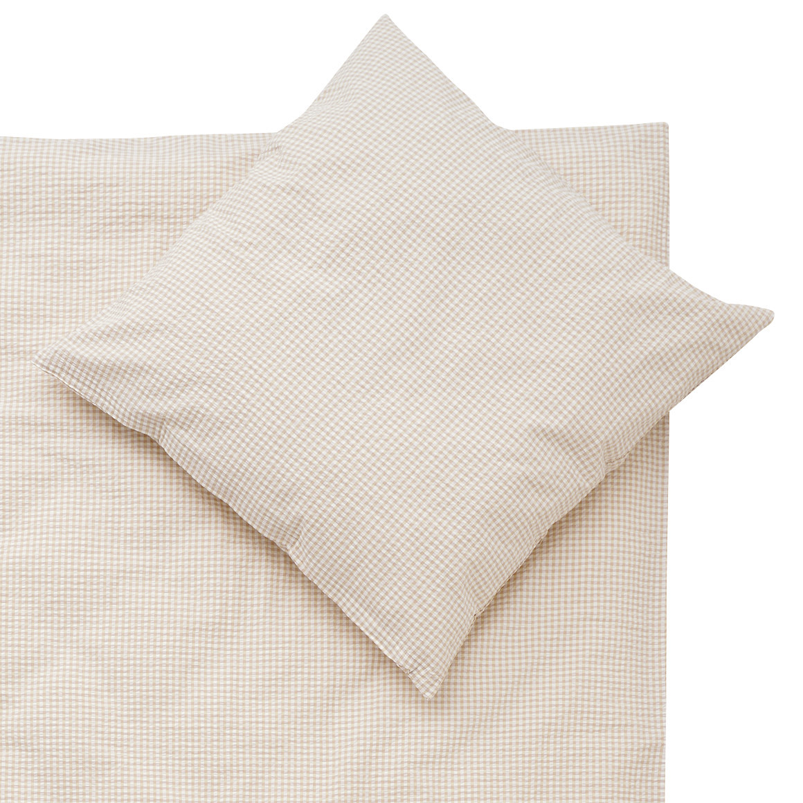 Seersucker Bettwäsche 155 x 220 cm
