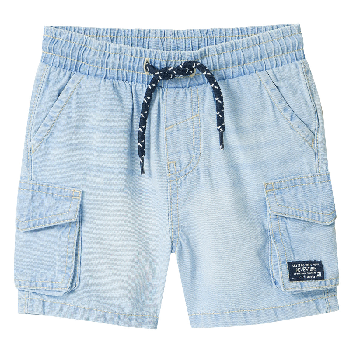Baby Denim-Shorts mit Cargo-Taschen