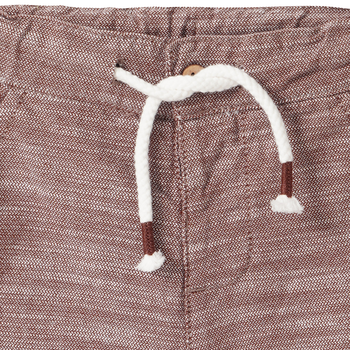 Baby Shorts mit Webstruktur