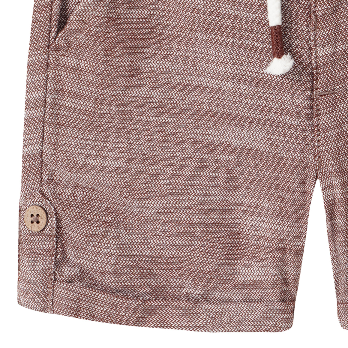 Baby Shorts mit Webstruktur