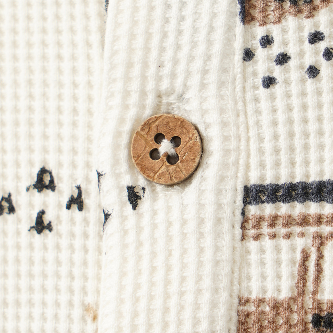 Newborn Overall mit Waffelstruktur