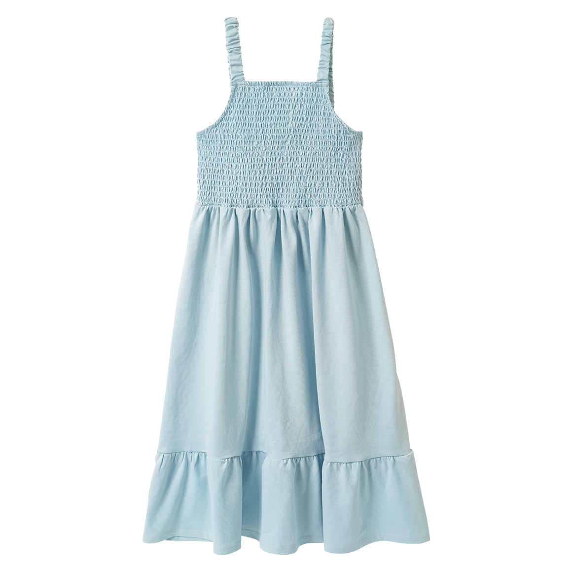 Mädchen Kleid unifarben
