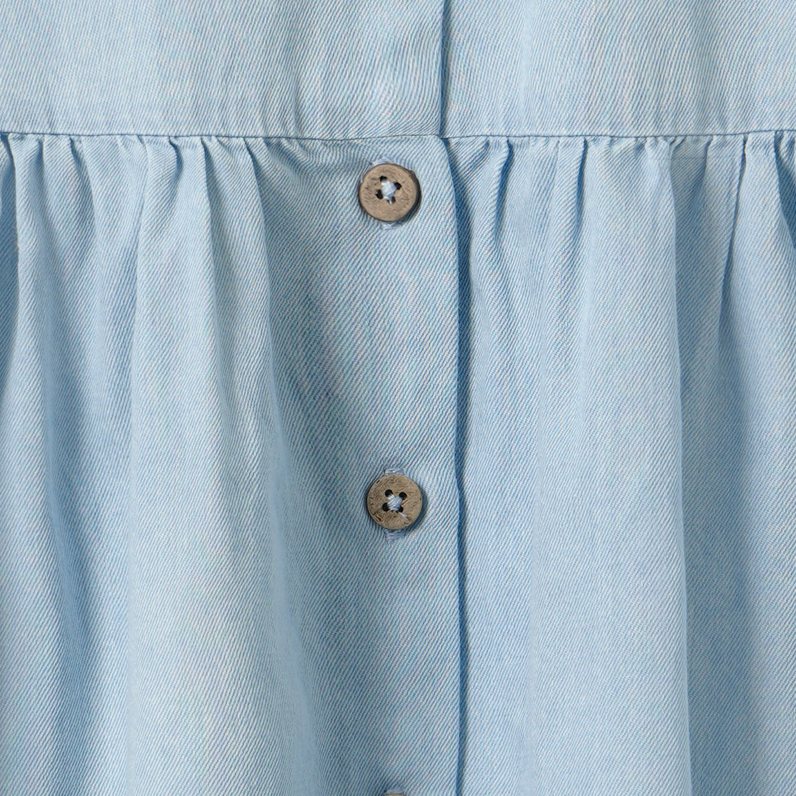 Baby Kleid in Denim-Optik