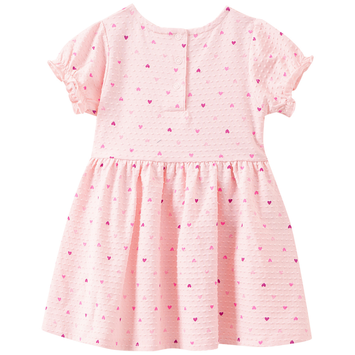 Baby Kleid mit Herzchen-Print