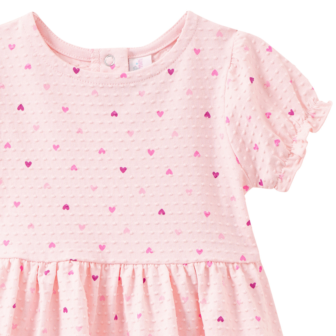 Baby Kleid mit Herzchen-Print
