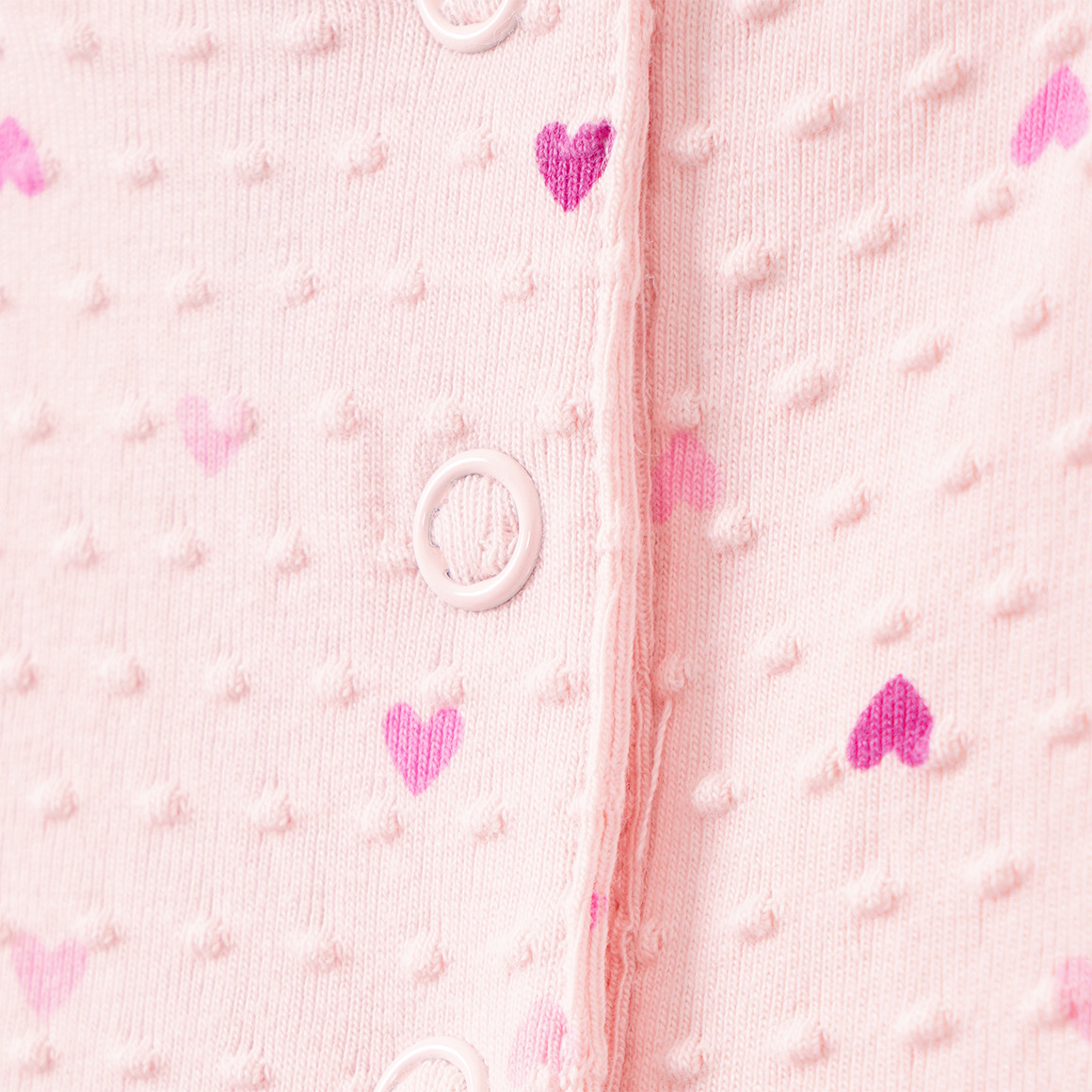 Baby Kleid mit Herzchen-Print