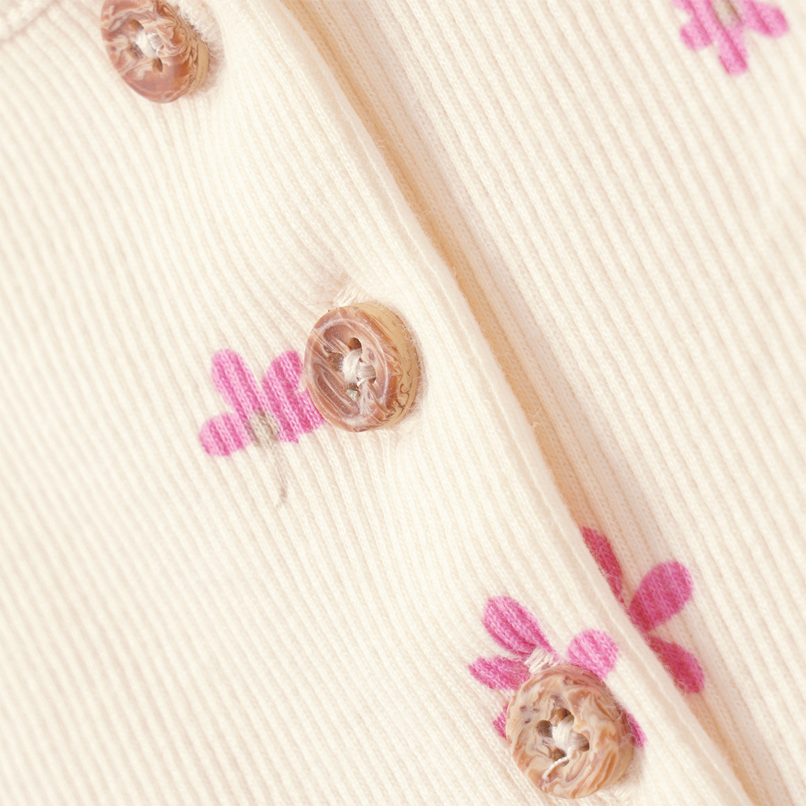 Baby Kleid mit Rippstruktur