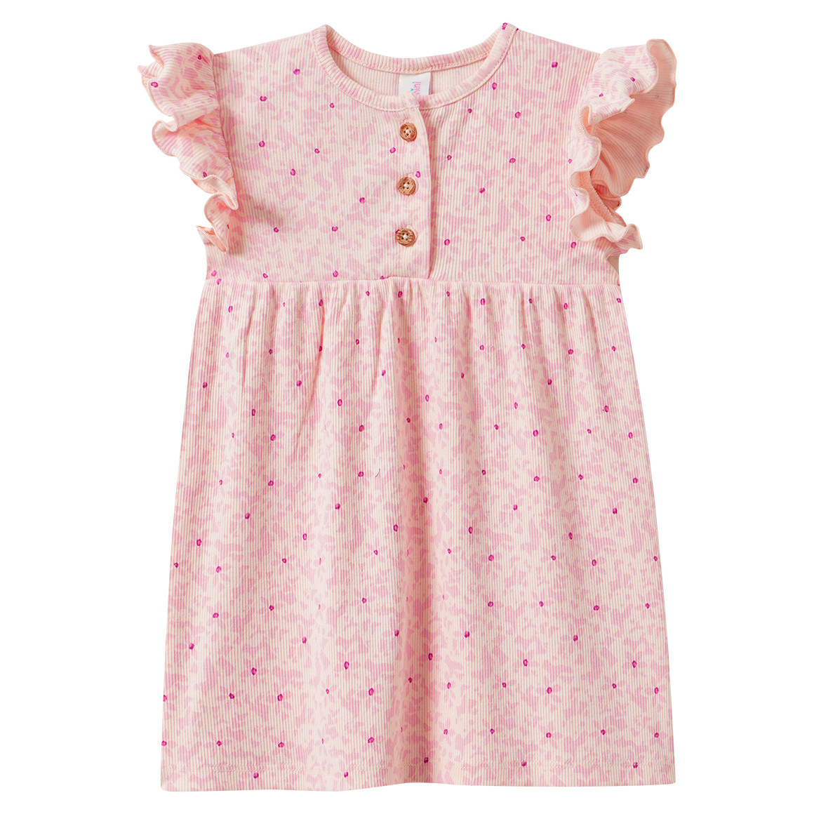 Baby Kleid mit Rippstruktur