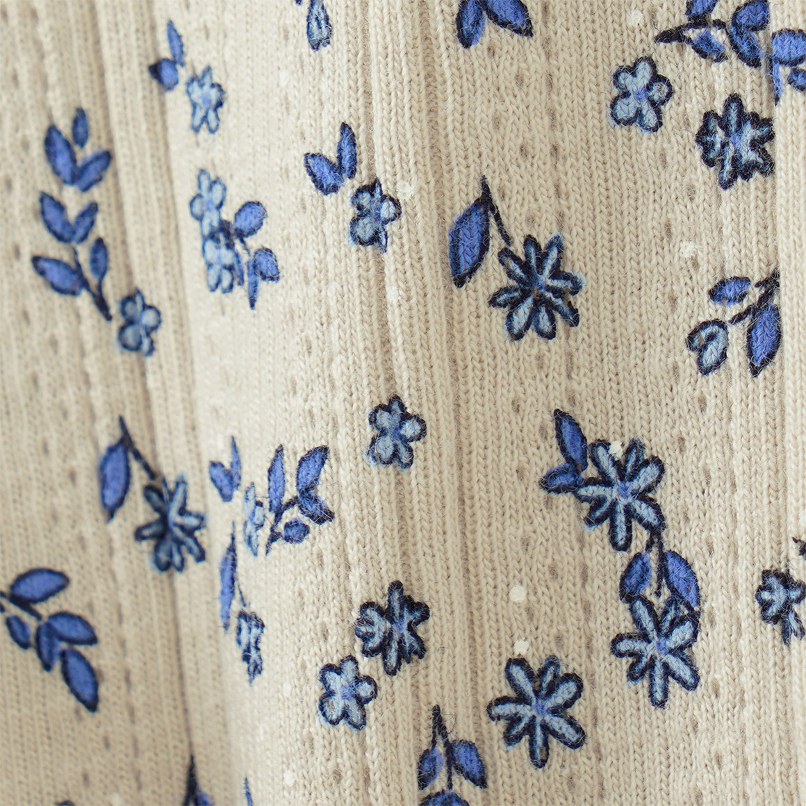 Baby Leggings mit Ajour-Muster
