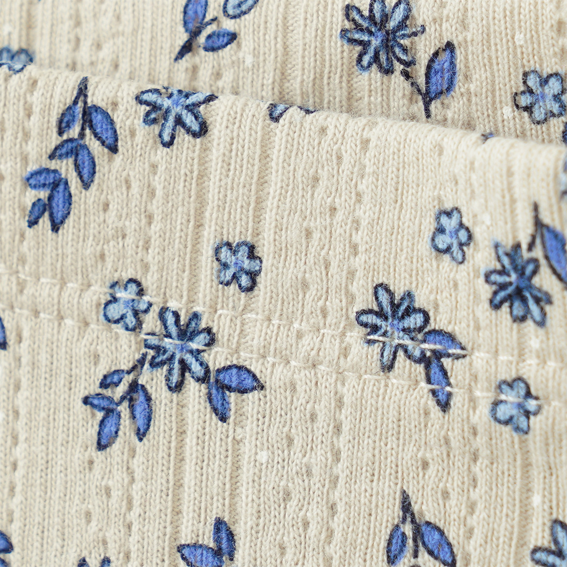 Baby Leggings mit Ajour-Muster