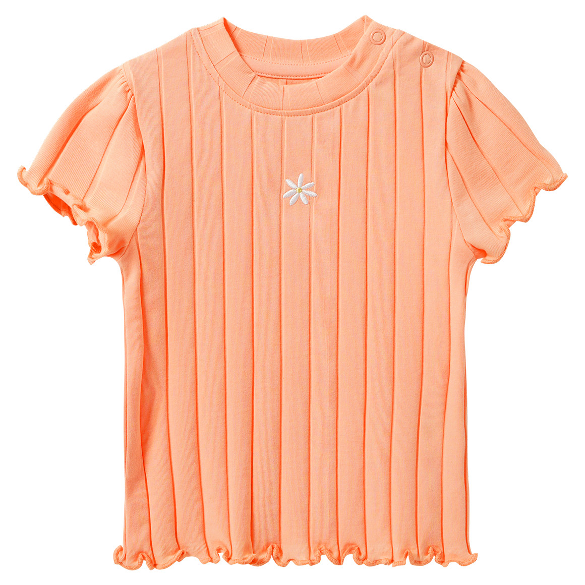 Baby T-Shirt mit Ripp-Struktur