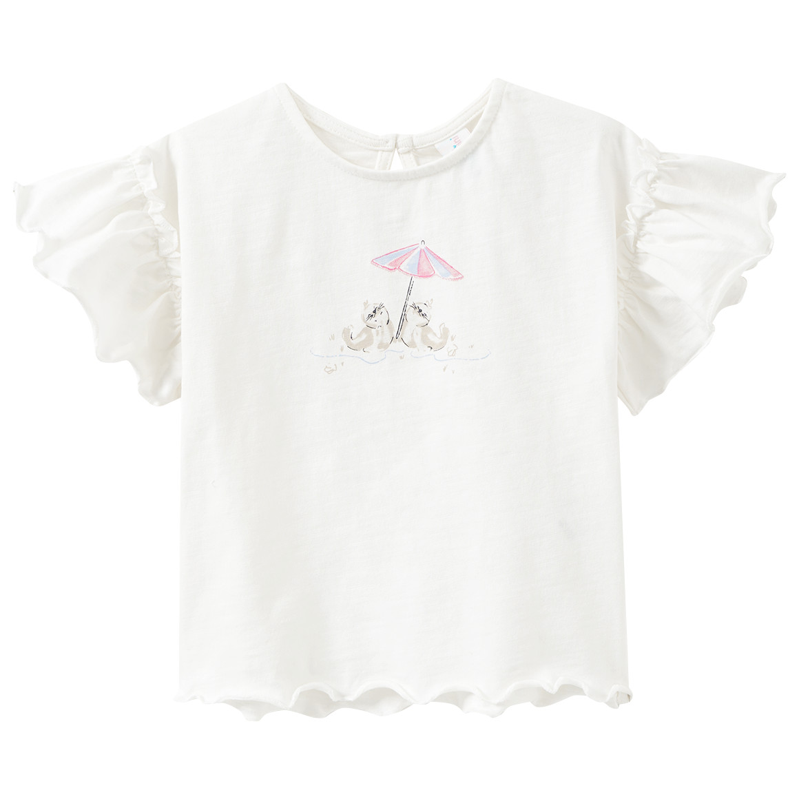 Baby T-Shirt mit Robben-Print