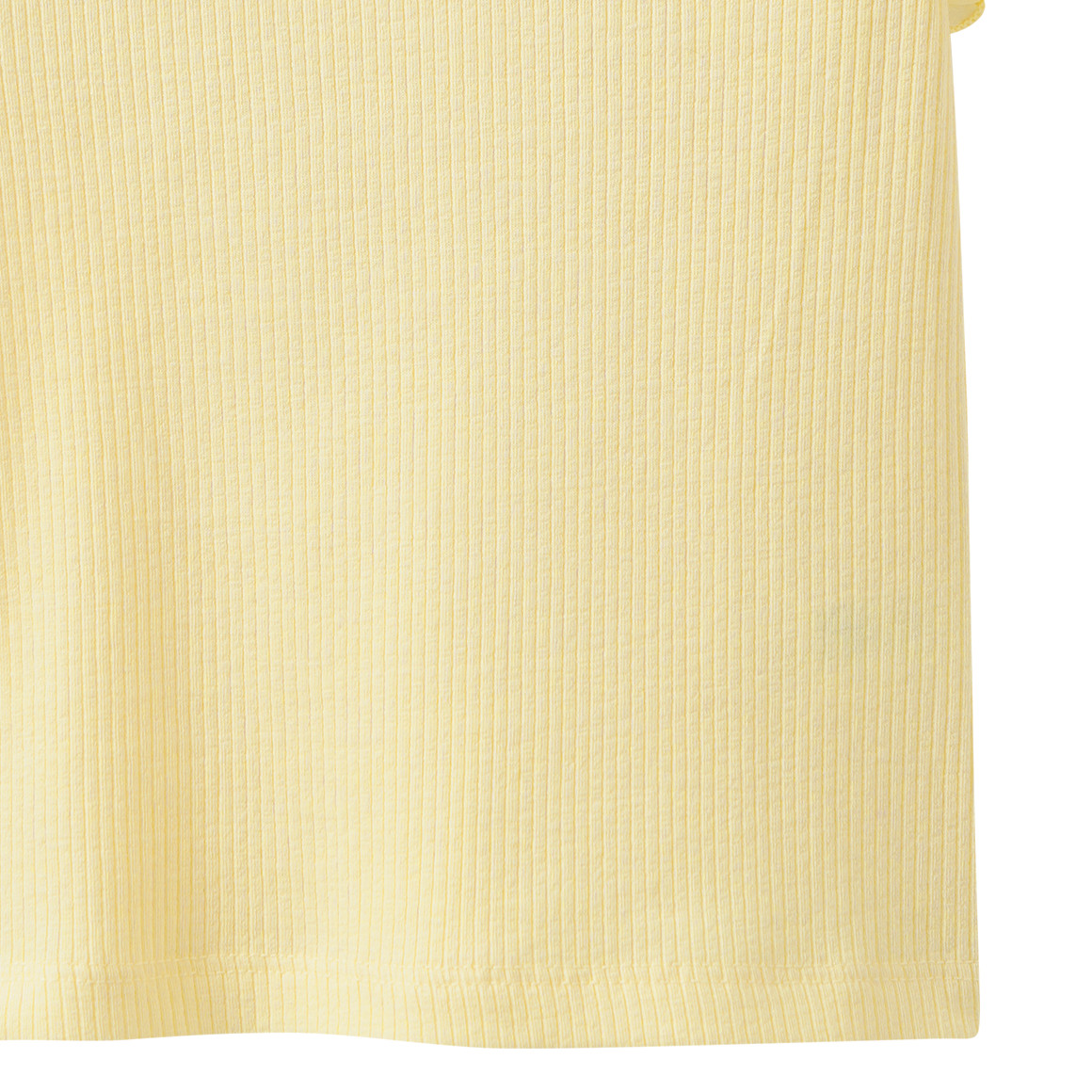 Baby T-shirt met geribbelde structuur
