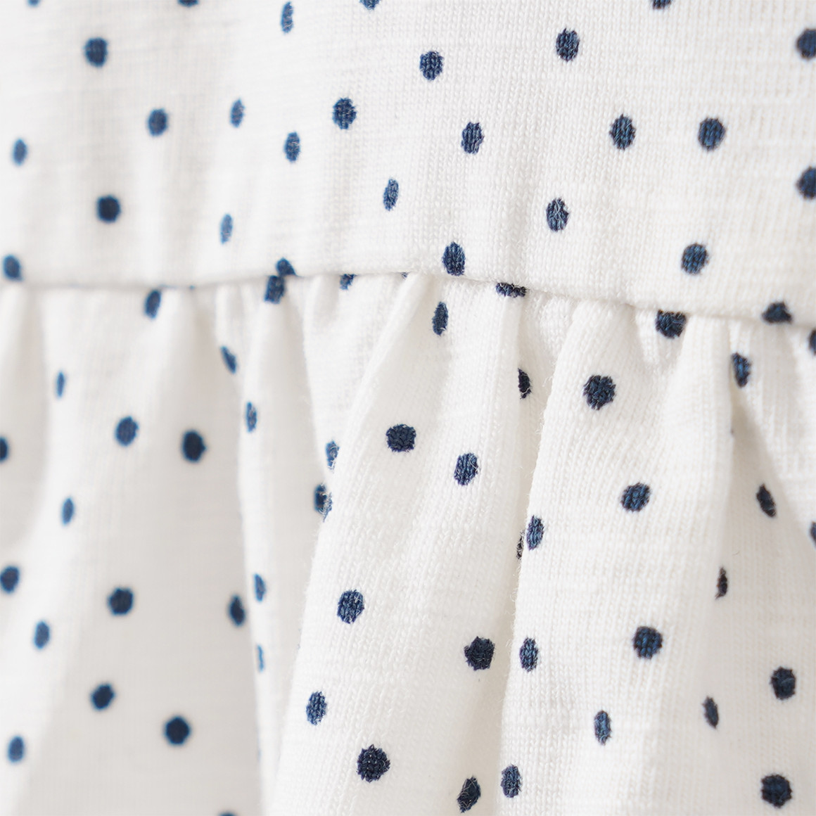 Baby T-Shirt mit Punkte-Allover