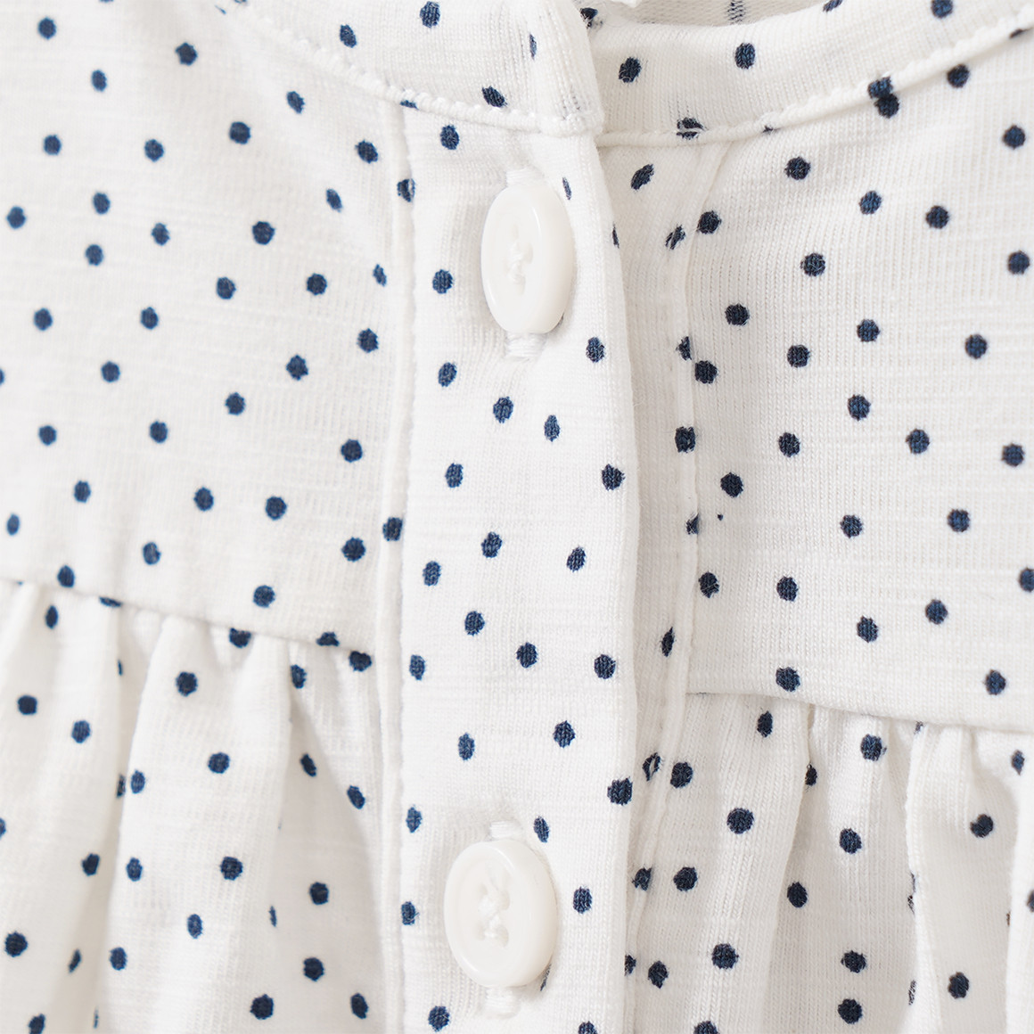 Baby T-Shirt mit Punkte-Allover