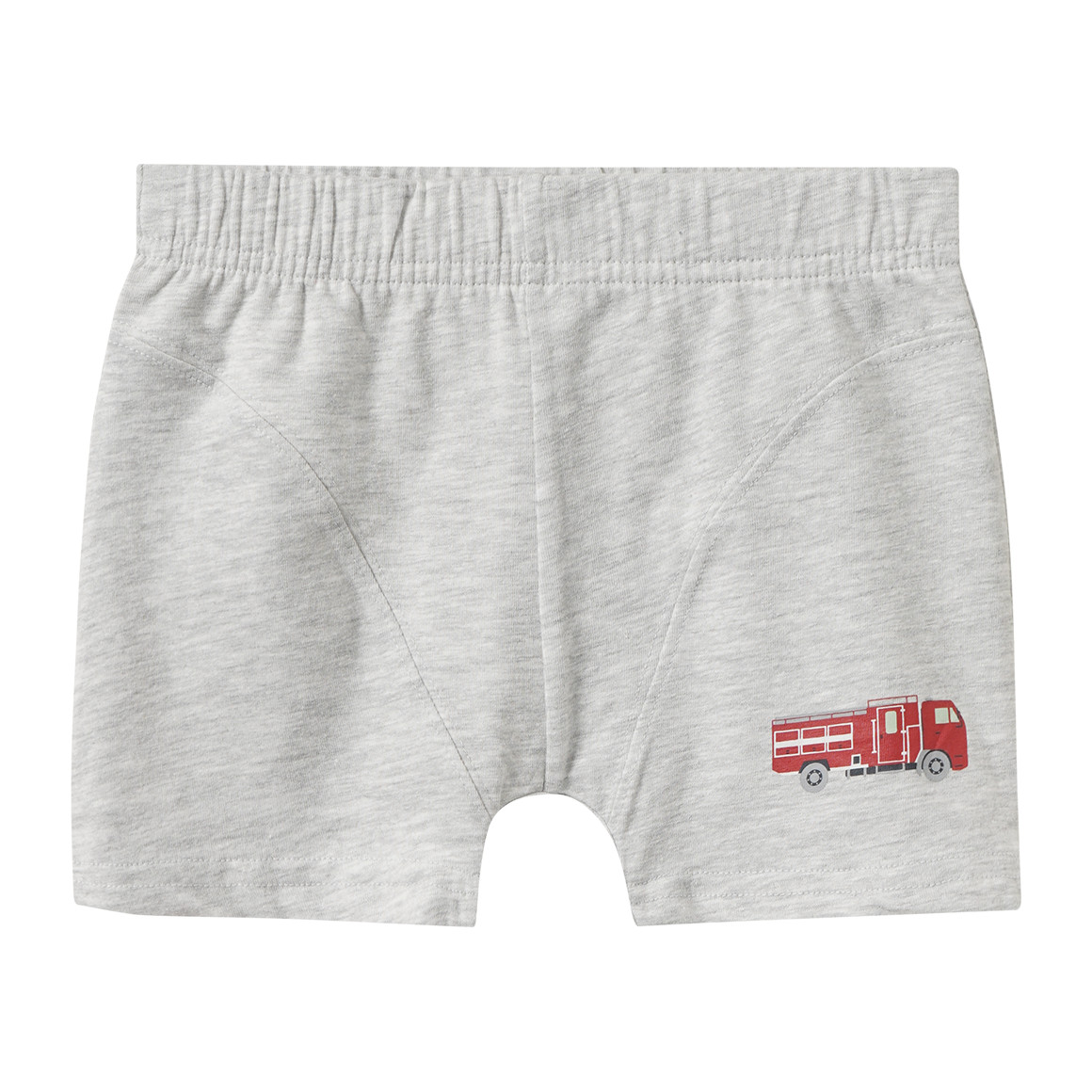 5 Jungen Boxer mit Feuerwehr-Motiven