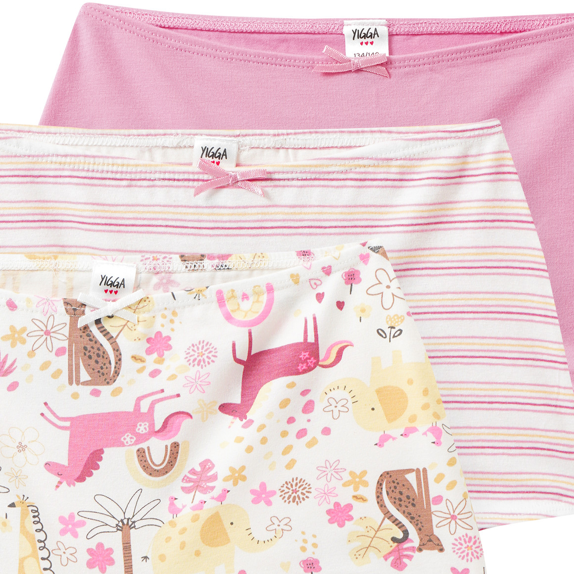 3 Mädchen Pantys im Set
