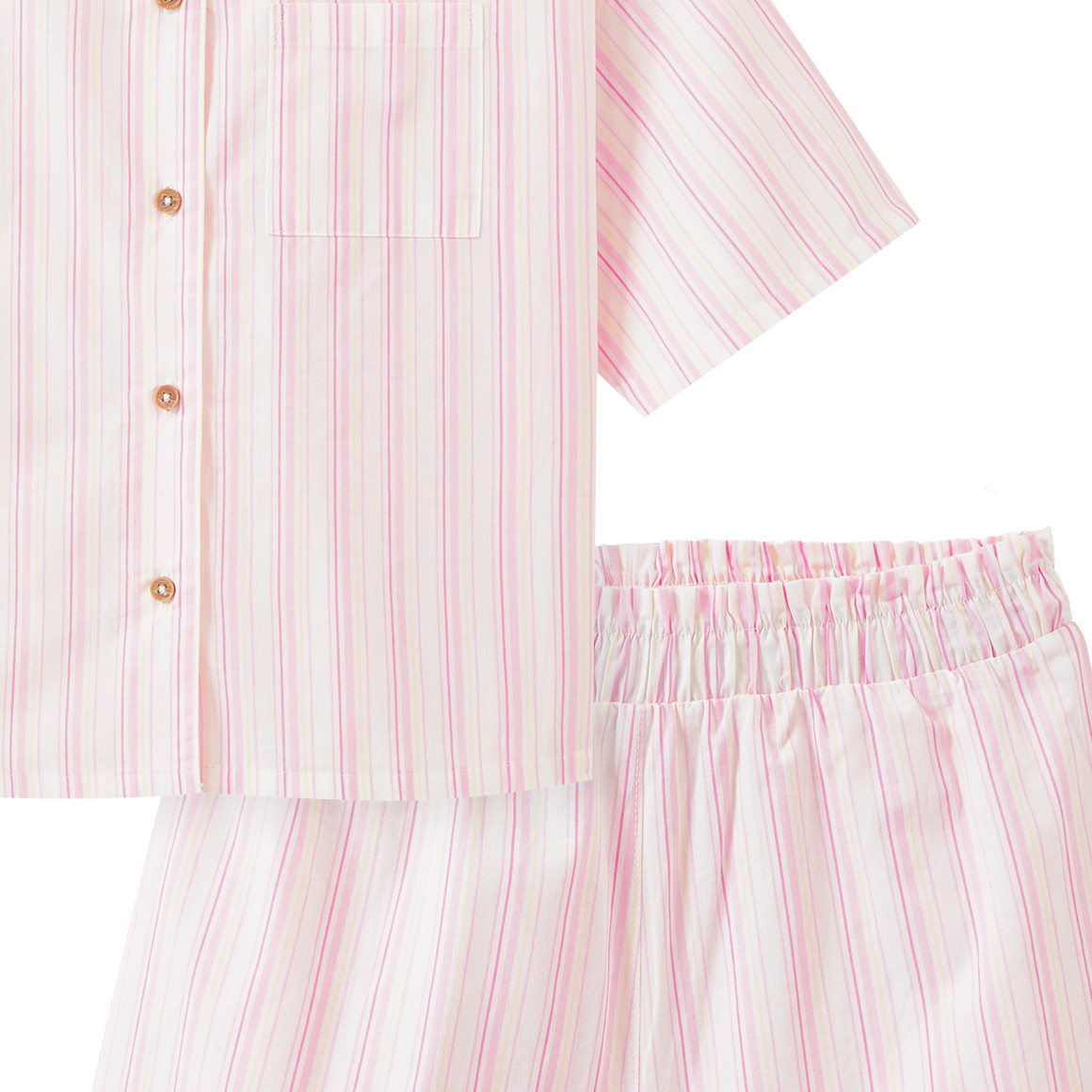 Mädchen Shorty im Streifen-Look