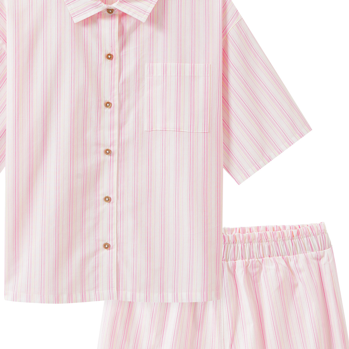 Mädchen Shorty im Streifen-Look