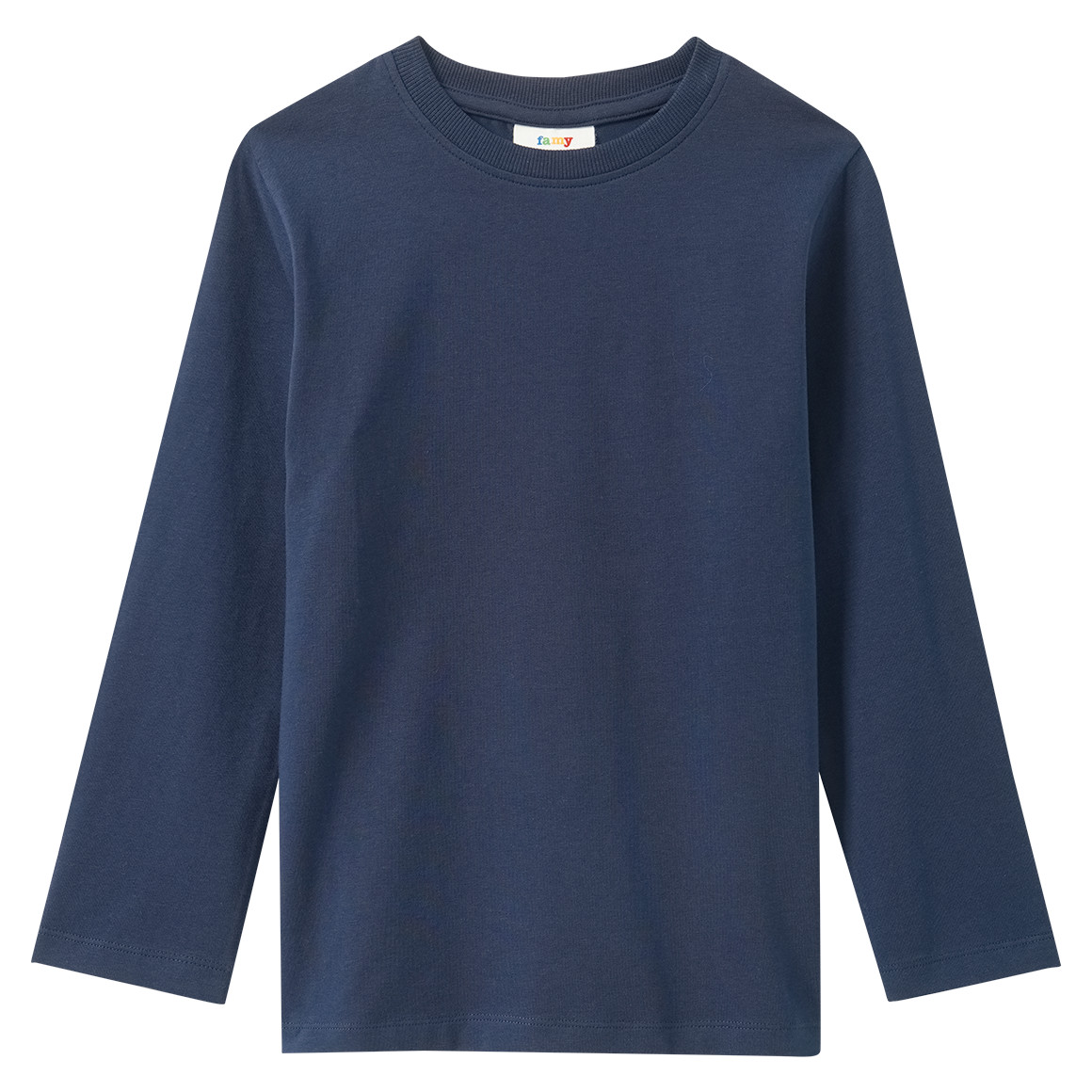 3 Jungen Langarmshirts im Basic-Look
