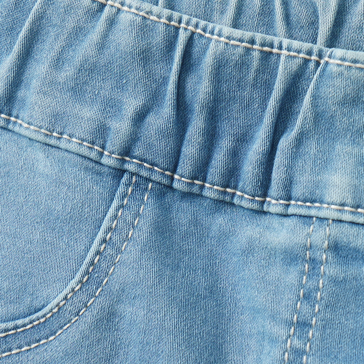 3 Mädchen Jeggings mit Stretch-Bund