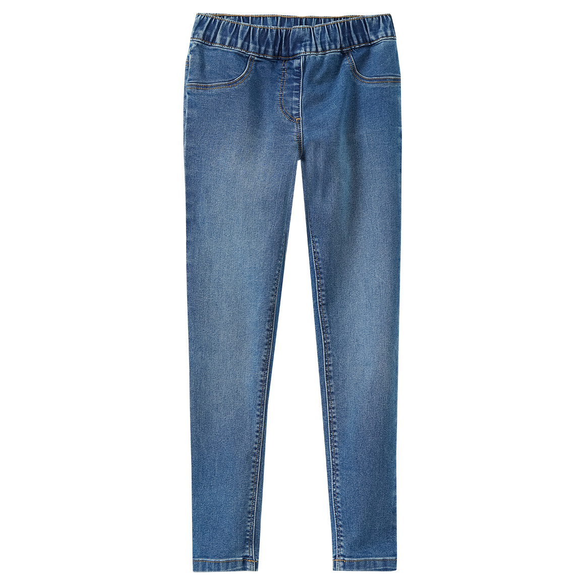 3 Mädchen Jeggings mit Stretch-Bund