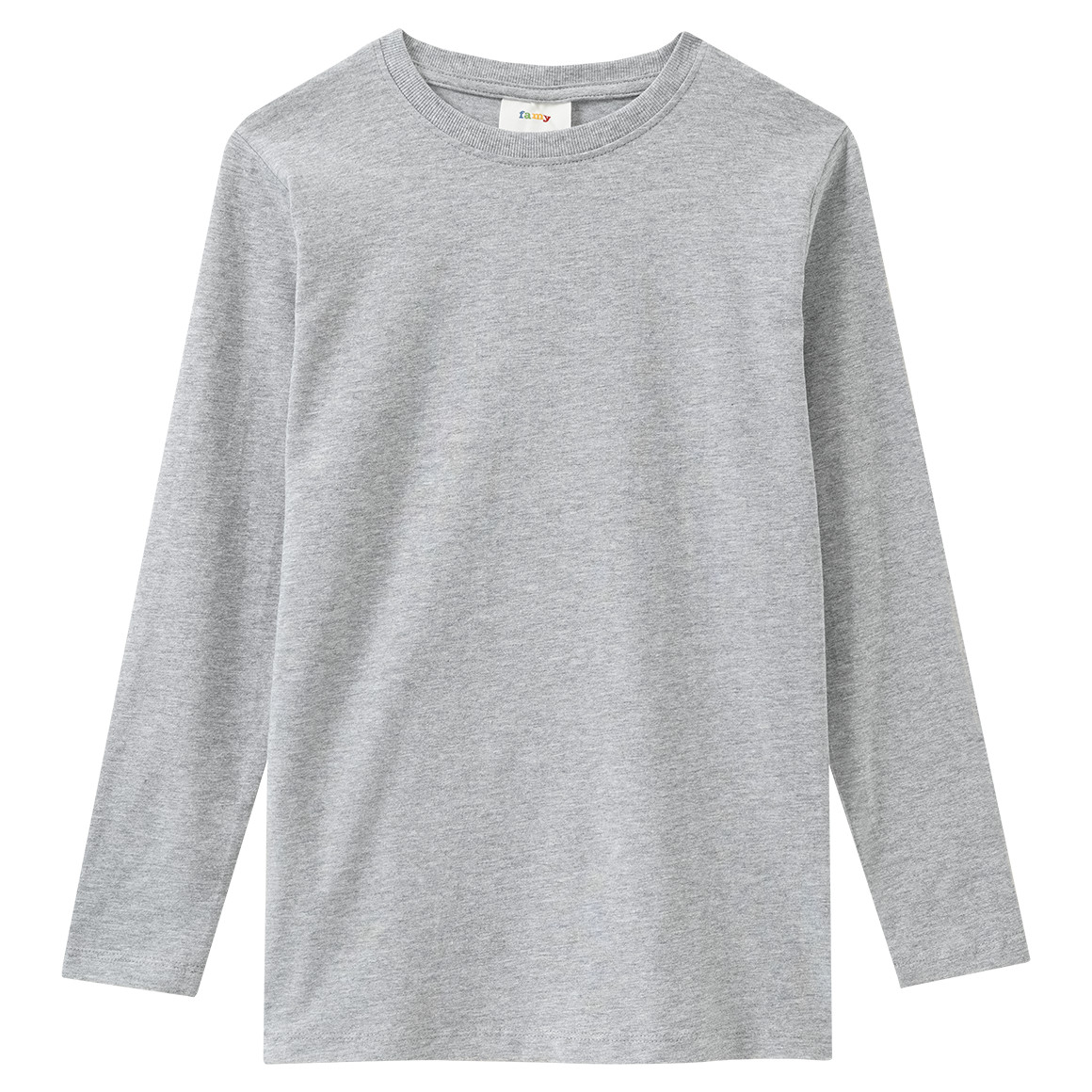 3 Jungen Langarmshirts im Basic-Look