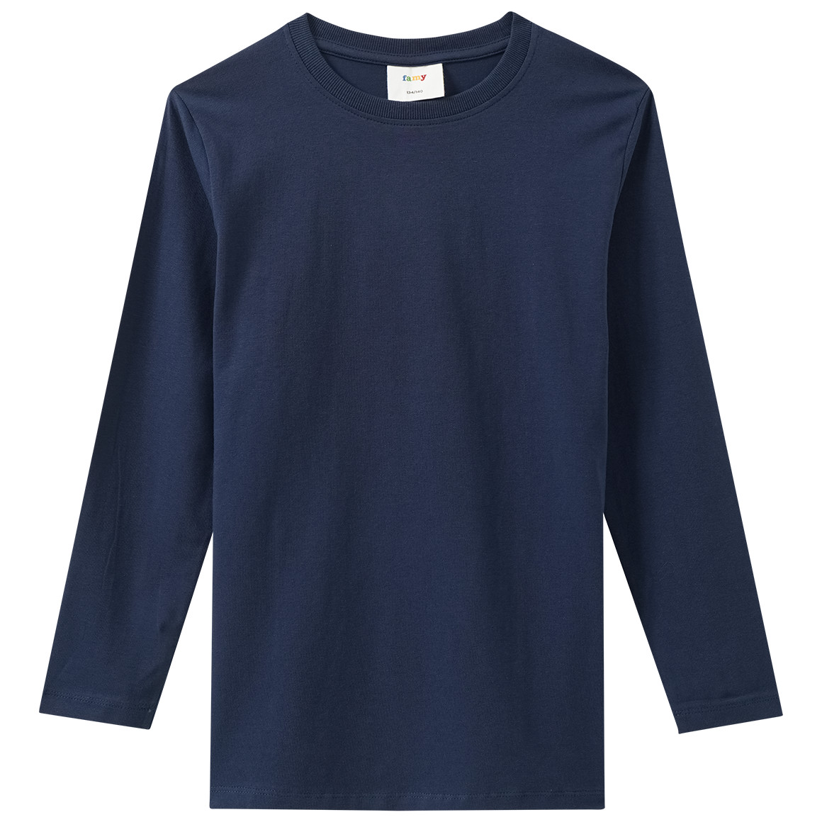 3 Jungen Langarmshirts im Basic-Look
