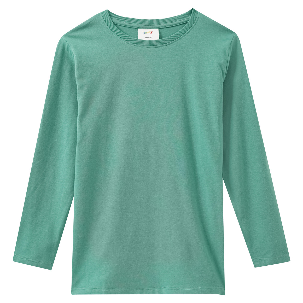 3 Jungen Langarmshirts im Basic-Look
