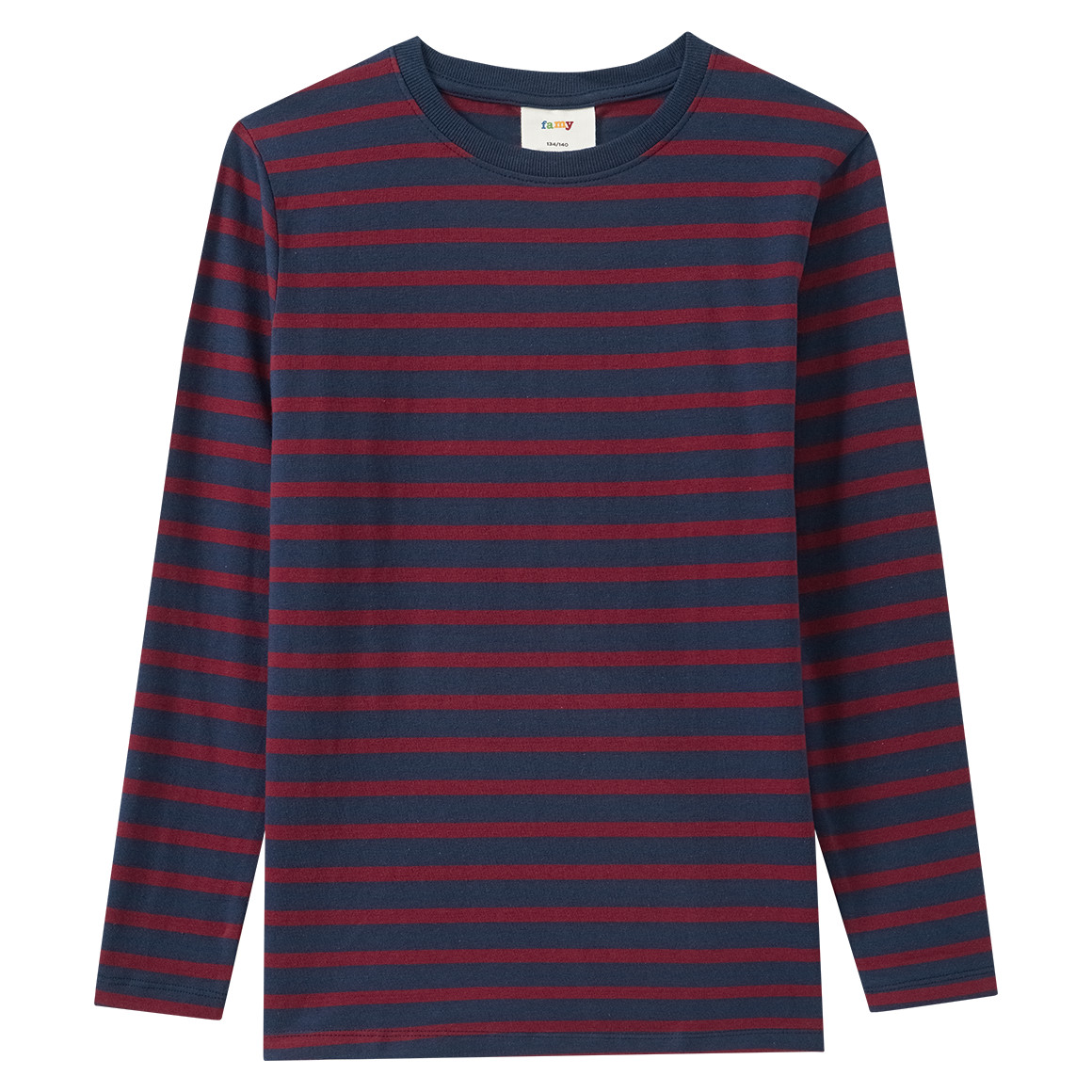 3 Jungen Langarmshirts im Basic-Look