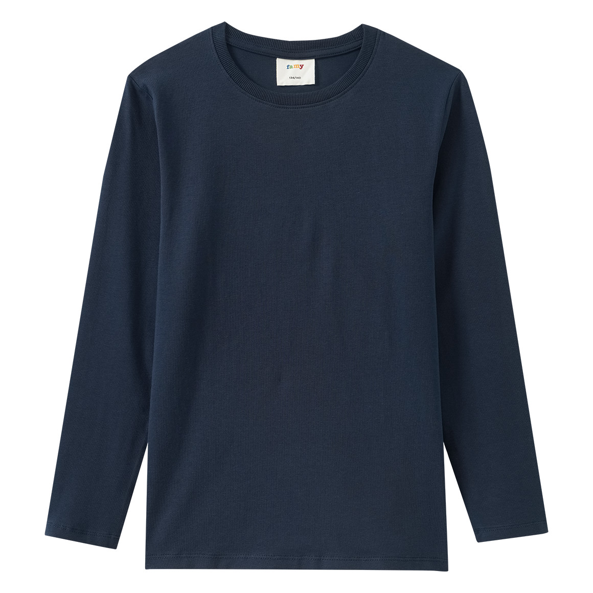 3 Jungen Langarmshirts im Basic-Look