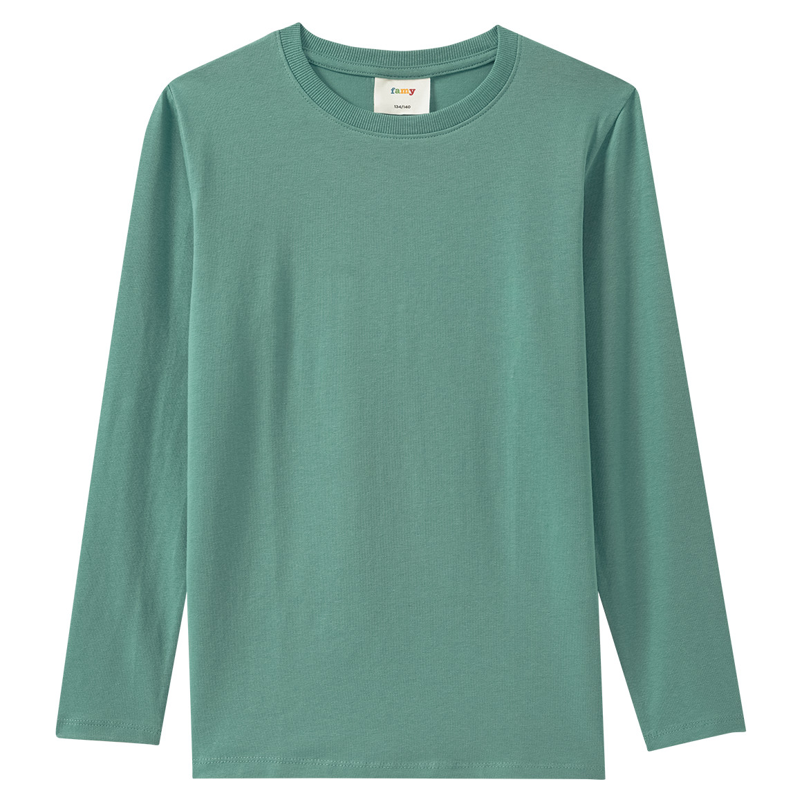 3 Jungen Langarmshirts im Basic-Look