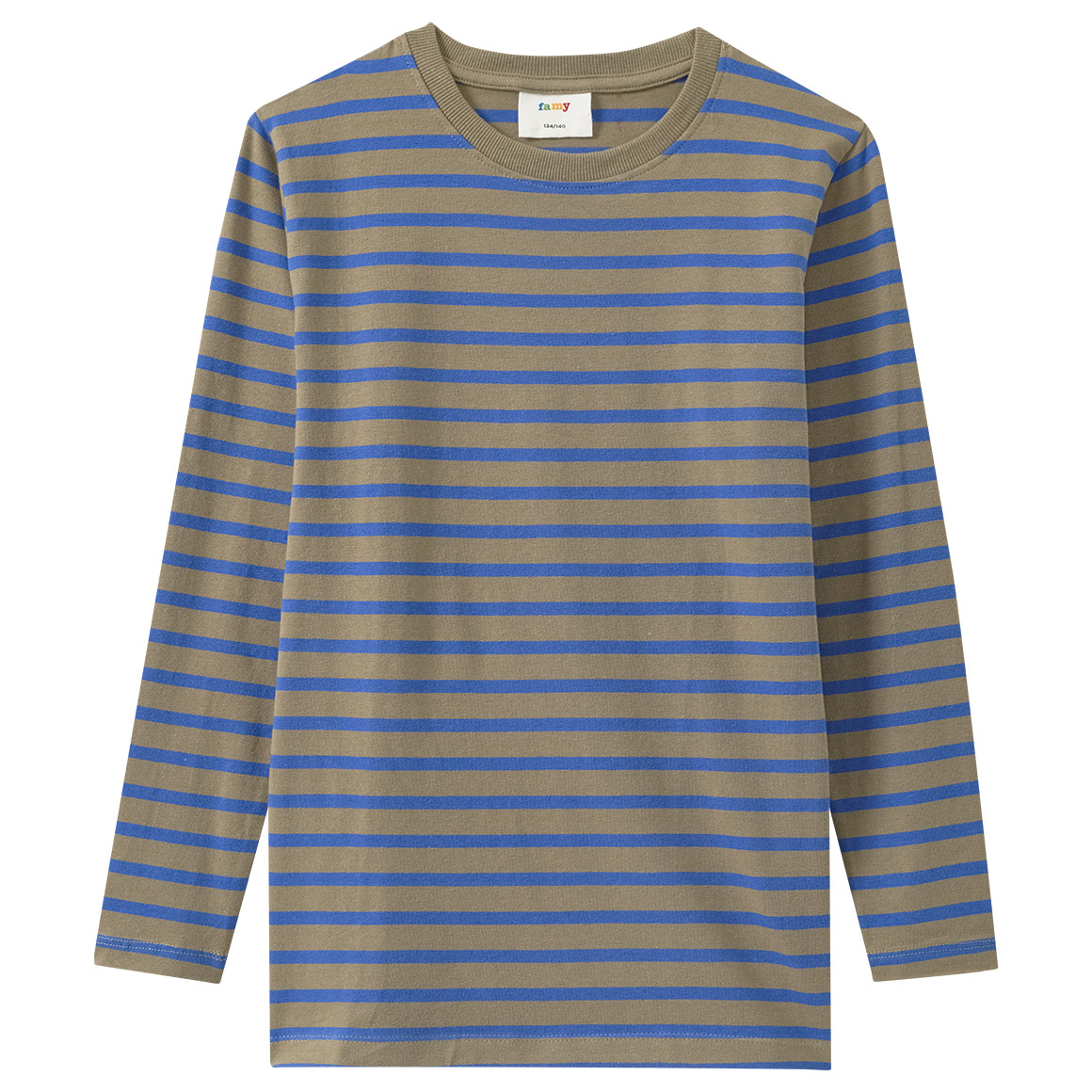 3 Jungen Langarmshirts im Basic-Look