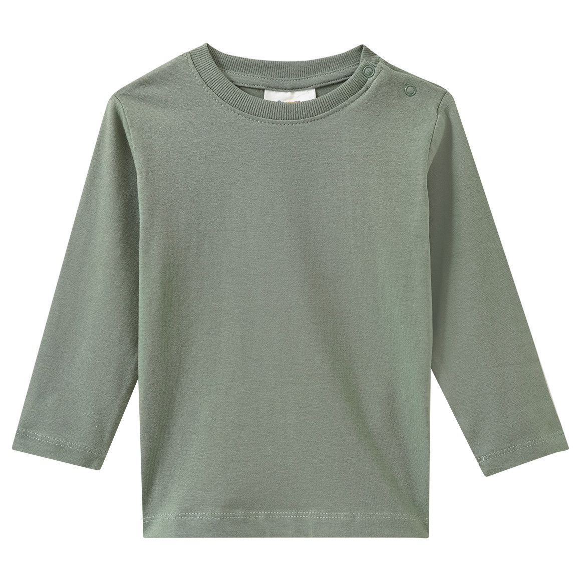 3 Baby Langarmshirts im Basic-Look