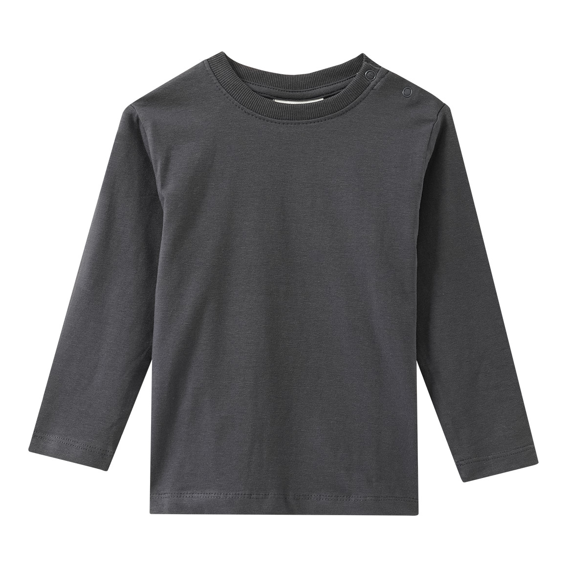 3 Baby Langarmshirts im Basic-Look