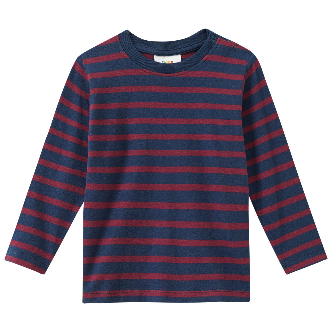 3 Jungen Langarmshirts im Basic-Look