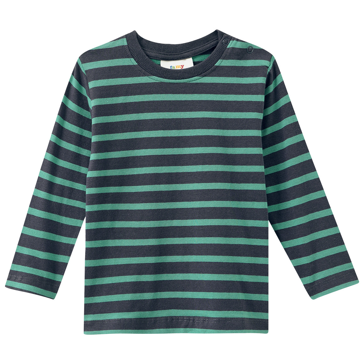 3 Jungen Langarmshirts im Basic-Look