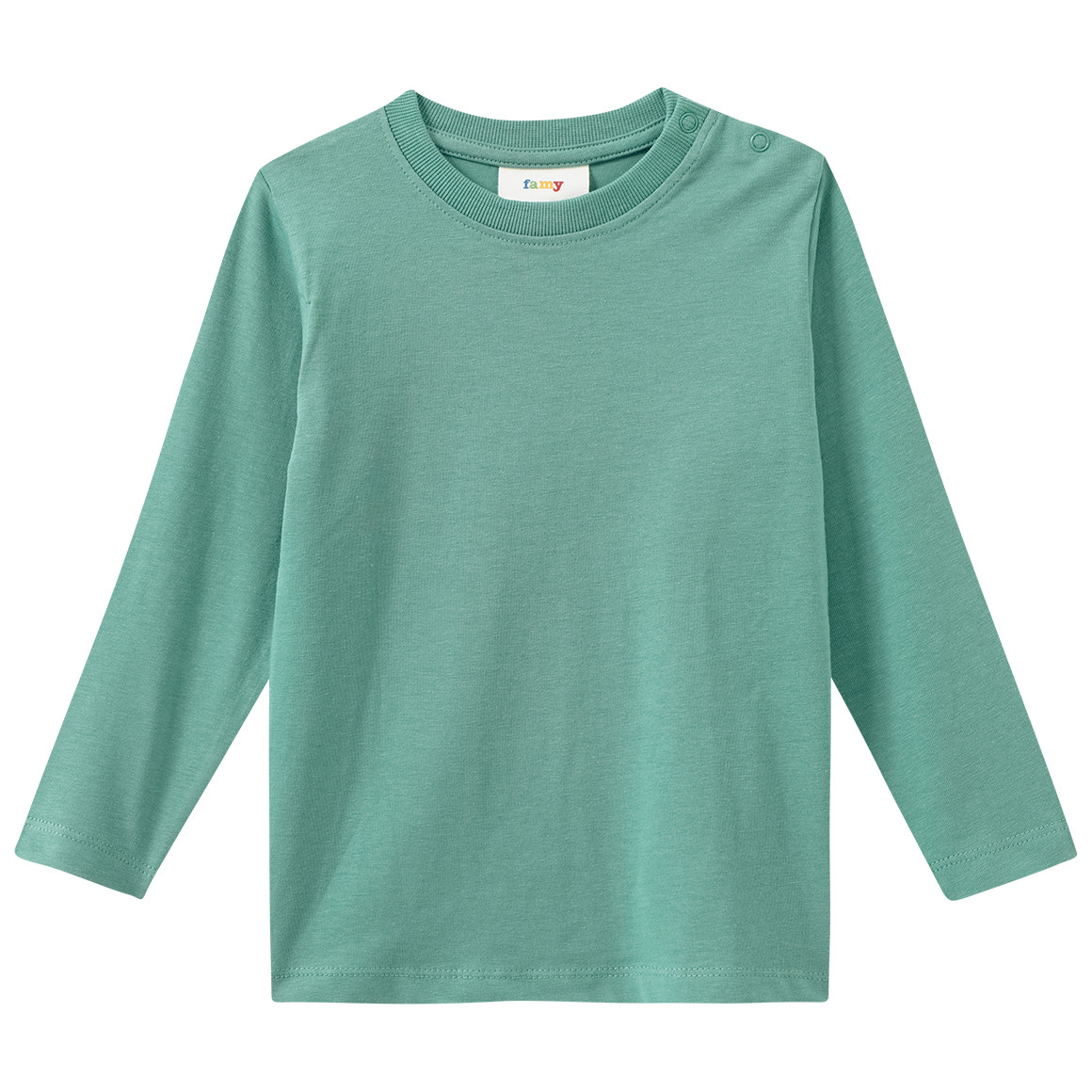 3 Jungen Langarmshirts im Basic-Look