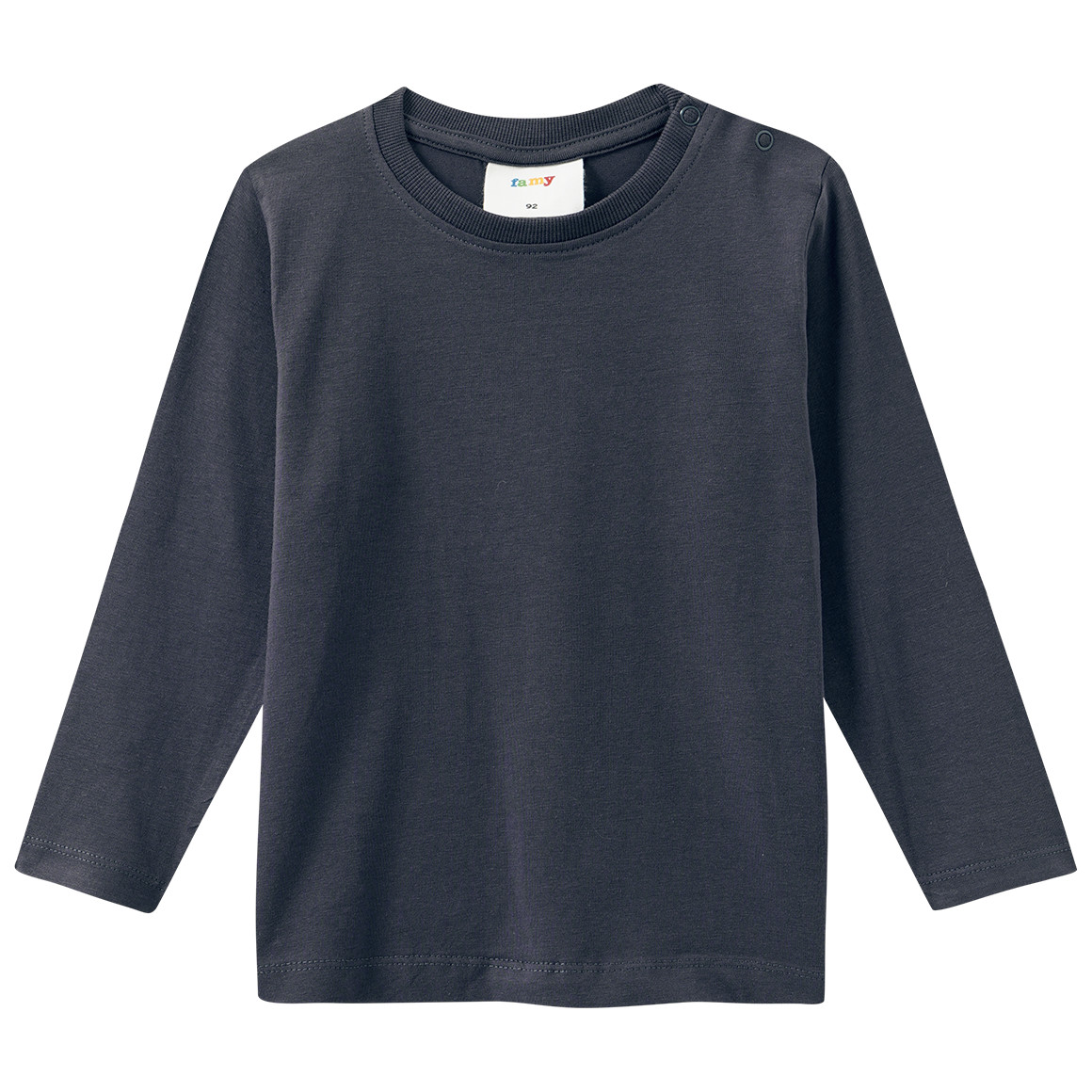 3 Jungen Langarmshirts im Basic-Look