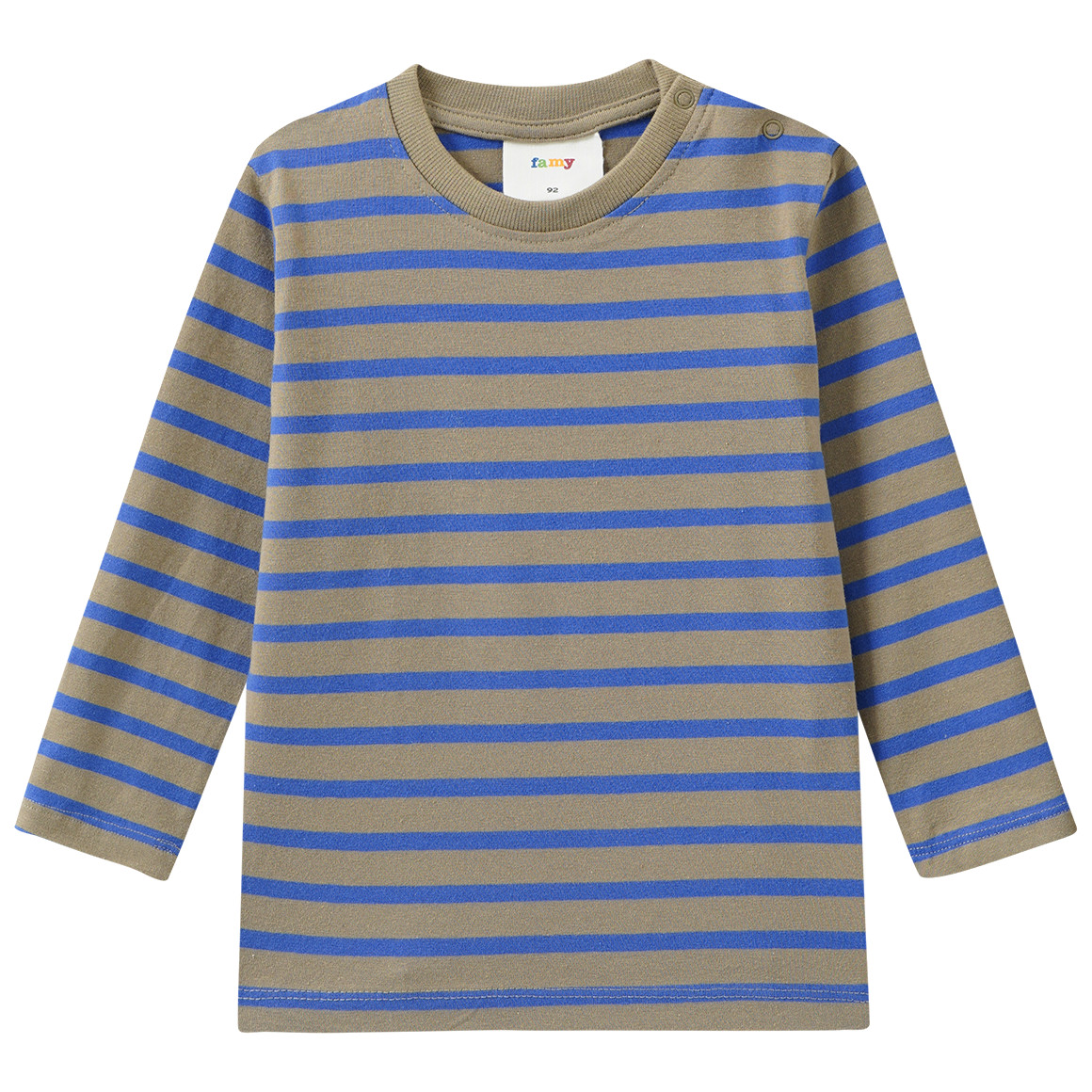 3 Jungen Langarmshirts im Basic-Look