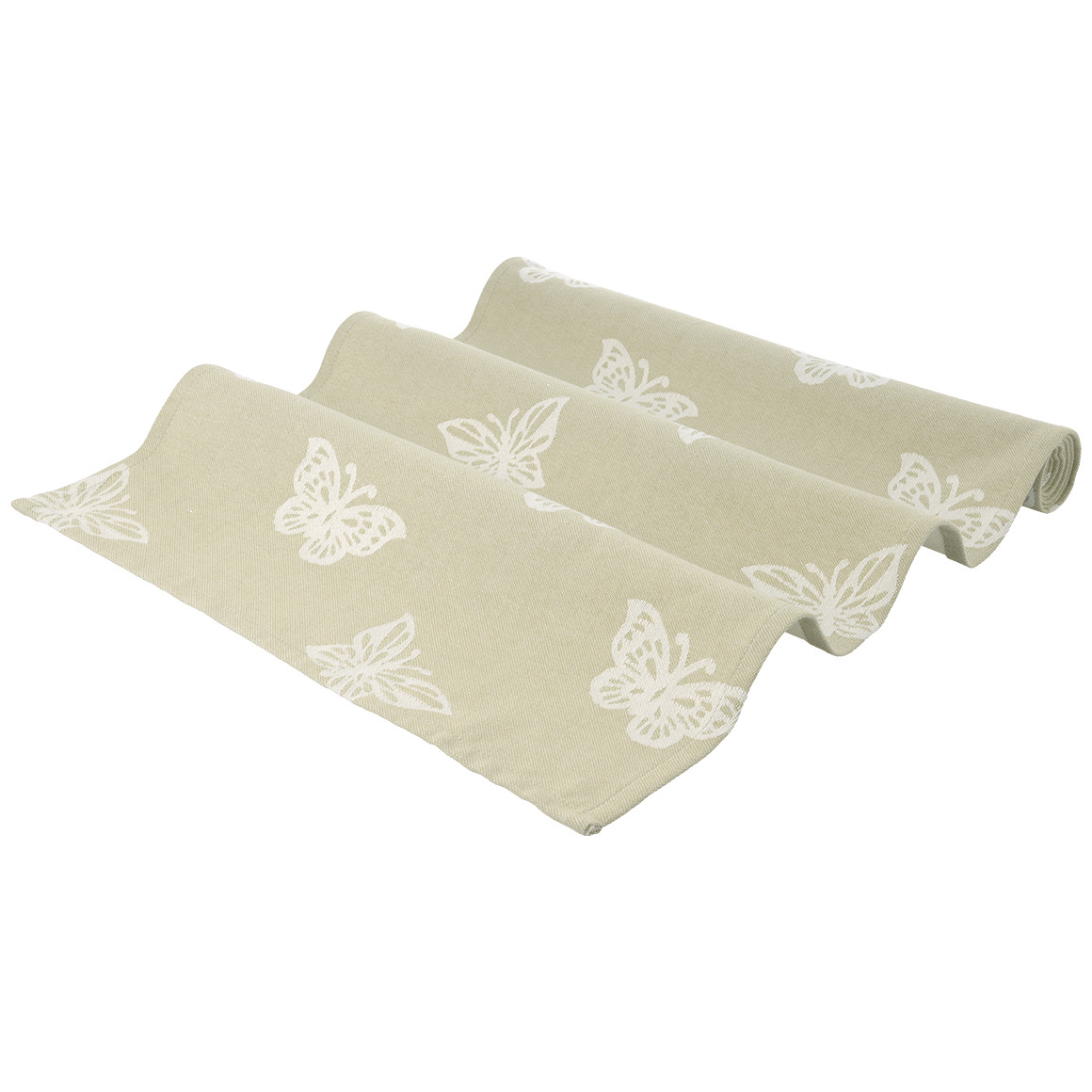 Tafelblad met vlinder-allover