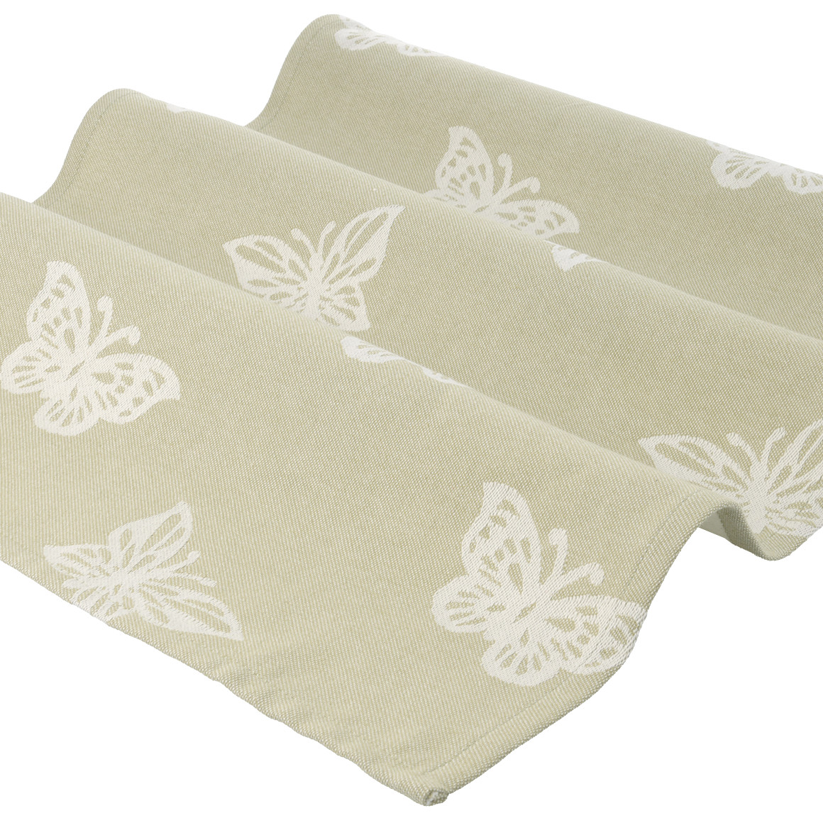 Tafelblad met vlinder-allover