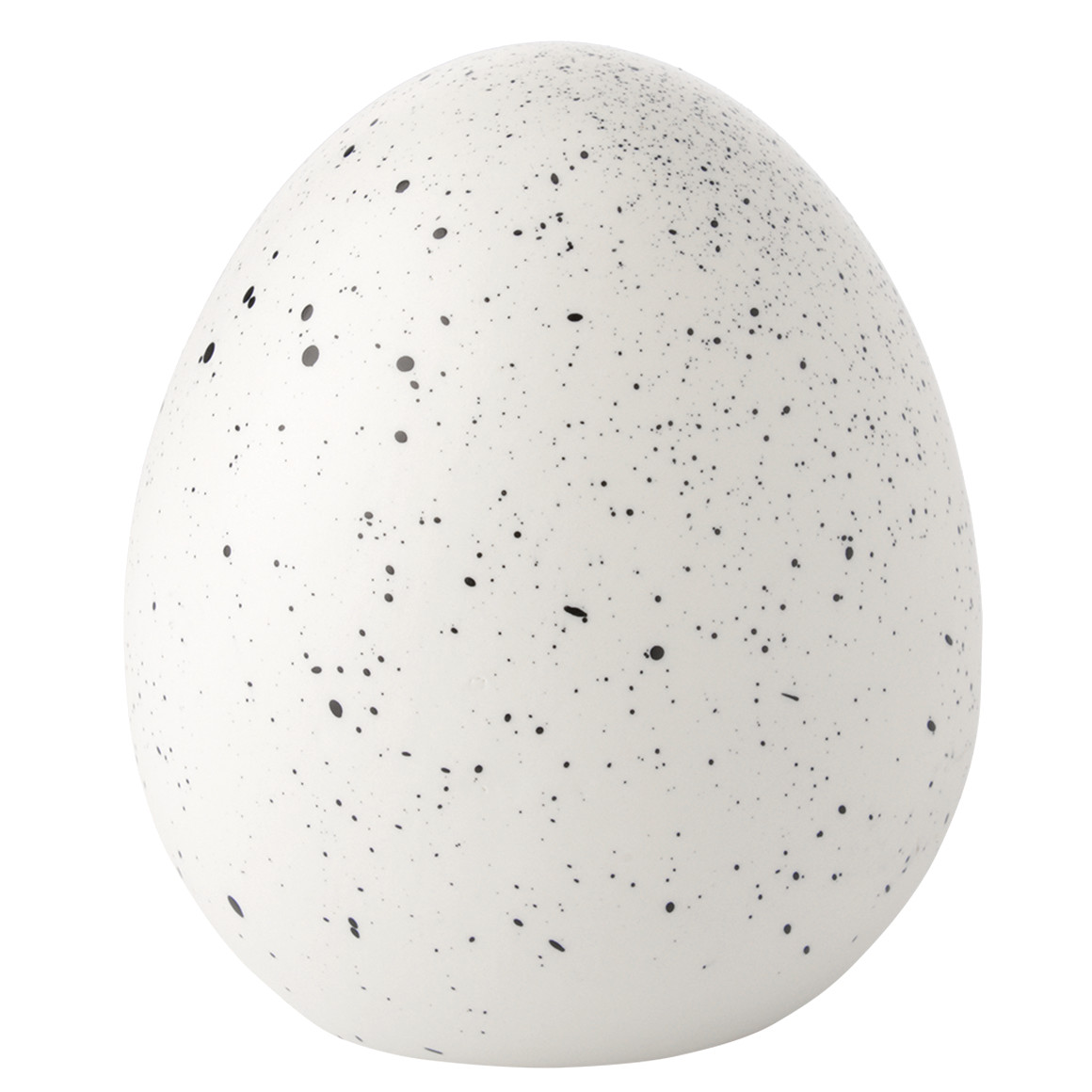 Groot decoratief ei met all-over stippen
